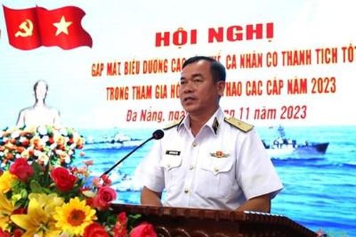 Vùng 3 Hải quân biểu dương tập thể, cá nhân đạt thành tích tốt trong tham gia hội thi, hội thao năm 2023