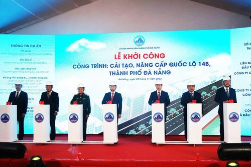 Khởi công Dự án cải tạo và nâng cấp QL14B đoạn qua địa bàn TP Đà Nẵng