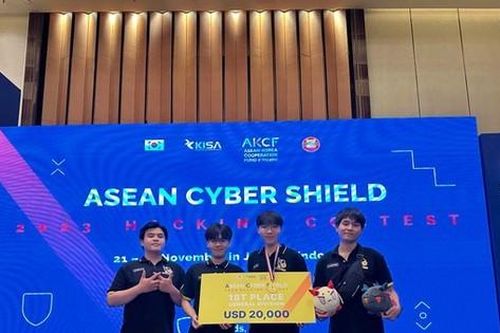 Nhóm sinh viên trường ĐH Công nghệ thông tin giành giải Nhất cuộc thi an ninh mạng quốc tế