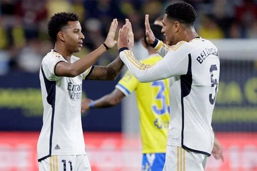 Rodrygo lập cú đúp, Real Madrid trở lại ngôi đầu