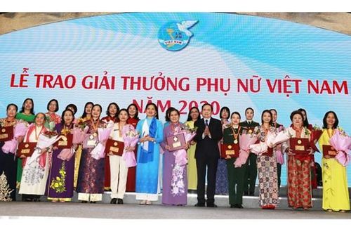 Tối nay, 27/11, trao Giải thưởng Phụ nữ Việt Nam