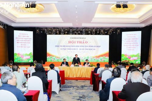 Phát huy vai trò đối ngoại nhân dân trong phát triển kinh tế - xã hội tỉnh Nghệ An