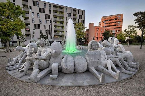 Đài phun nước bị coi là xấu nhất thế giới ở Vienna