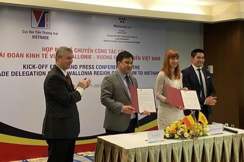 Đoàn doanh nghiệp Bỉ sang Việt Nam tìm cơ hội hợp tác