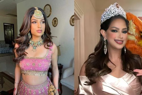 Suýt nhìn không ra Miss Universe Harnaaz Sandhu: Tự tin mặc đồ hở, còn ai dám nói 'hoa hậu béo'?