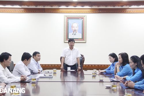 Gặp mặt đại biểu thành phố Đà Nẵng dự Đại hội Công đoàn Việt Nam