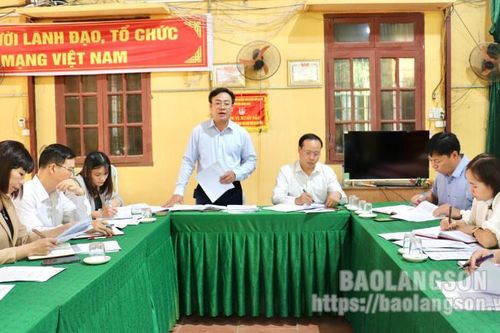 Kiểm tra, giám sát công tác rà soát hộ nghèo, hộ cận nghèo trên địa bàn huyện Bình Gia