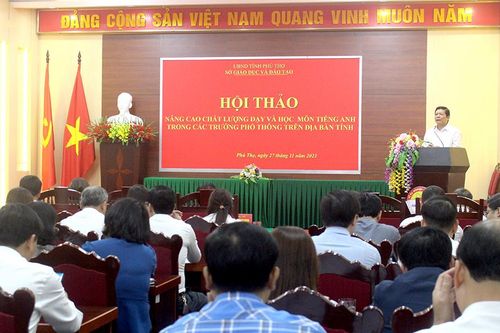 Hội thảo nâng cao chất lượng dạy và học môn Tiếng Anh