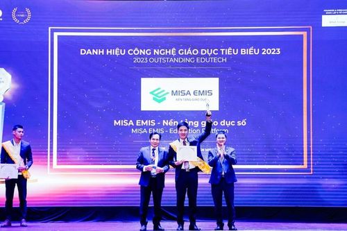 MISA EMIS là Nền tảng Công nghệ Giáo dục tiêu biểu vang danh tại Giải thưởng EduTech Awards