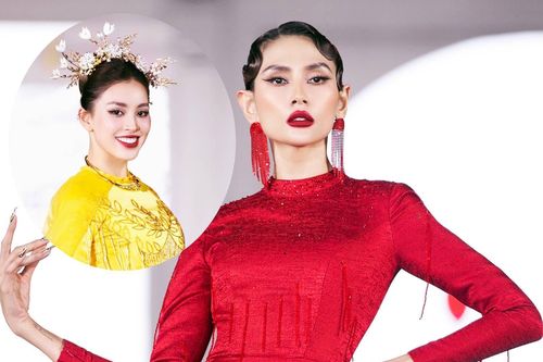 Siêu mẫu Võ Hoàng Yến, Hoa hậu Tiểu Vy lộng lẫy trên sàn diễn thời trang