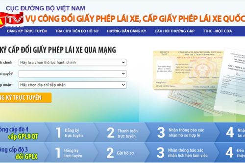 Quy định mới về cấp đổi giấy phép lái xe
