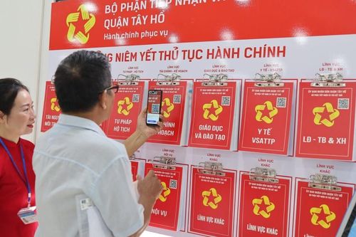 Sự hài lòng của người dân là thước đo của hiệu quả công việc