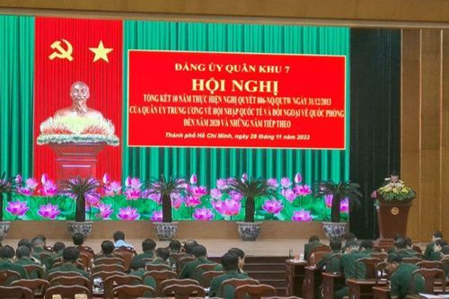 Quân khu 7 tăng cường hội nhập quốc tế và đối ngoại quốc phòng