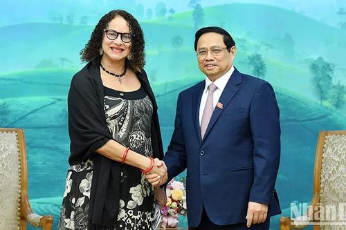 Thủ tướng Phạm Minh Chính tiếp Bộ trưởng Khoa học, Công nghệ và Đổi mới Brazil