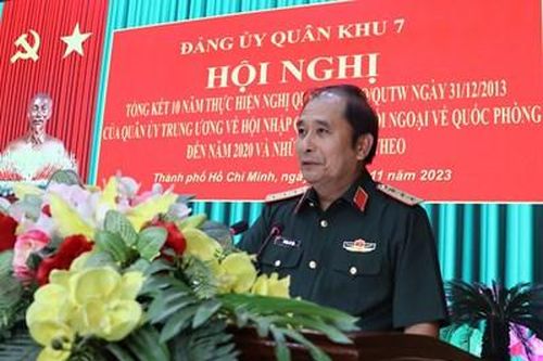 Quân khu 7 tăng cường hội nhập quốc tế và đối ngoại quốc phòng