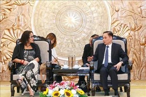 Trưởng ban Đối ngoại Trung ương tiếp Chủ tịch Đảng Cộng sản, Bộ trưởng Bộ Khoa học, Công nghệ và Đổi mới Brazil