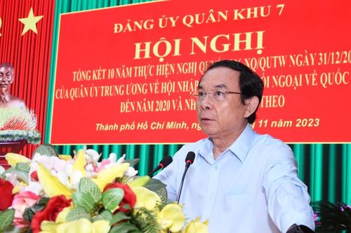 TPHCM luôn dành nguồn lực cho hoạt động hội nhập quốc tế và đối ngoại quốc phòng