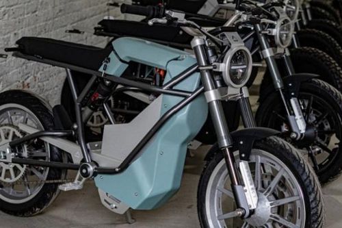 Hình ảnh mô tô điện mới mang tên Land Moto District