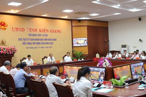 Lãnh đạo tỉnh Kiên Giang tổ chức đối thoại với nông dân