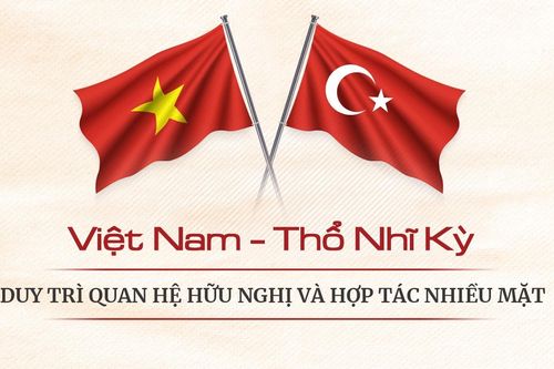 Việt Nam - Thổ Nhĩ Kỳ duy trì quan hệ hữu nghị và hợp tác nhiều mặt
