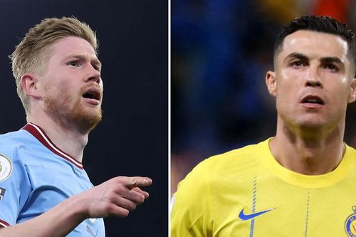 De Bruyne làm đồng đội Ronaldo ở Saudi Arabia