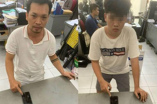 Bắt 2 cha con dùng bình xịt hơi cay, roi điện để chặn đường cướp xe SH