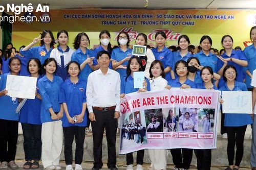 Hơn 1.600 học sinh tham gia cuộc thi Rung chuông vàng tìm hiểu Dân số - Sức khỏe sinh sản