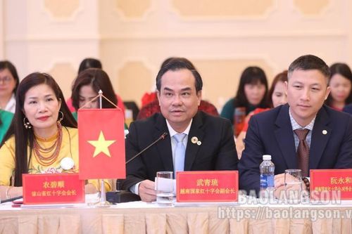 Hội Chữ thập đỏ tỉnh hội đàm với Hội Chữ thập đỏ Khu tự trị dân tộc Choang Quảng Tây (Trung Quốc)