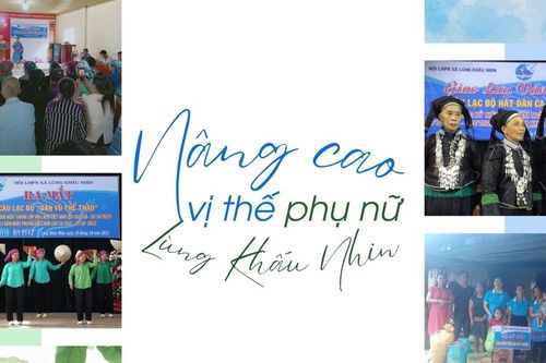Nâng cao vị thế phụ nữ Lùng Khấu Nhin