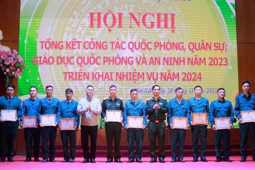 Bát Xát tổng kết công tác quốc phòng, quân sự địa phương năm 2023