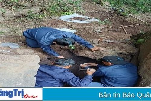 Tìm kiếm, quy tập được 15 hài cốt liệt sĩ ở hai tỉnh Quảng Trị, Savannakhet