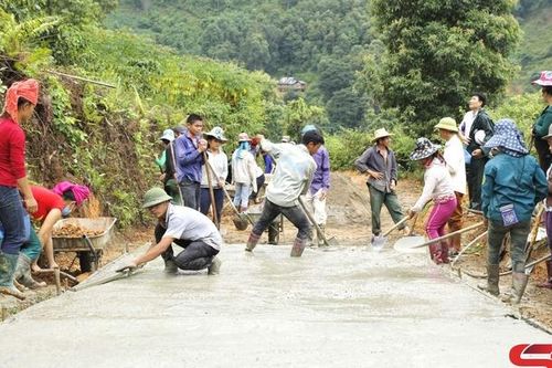 Thuận Châu đầu tư cơ sở hạ tầng vùng đồng bào dân tộc thiểu số