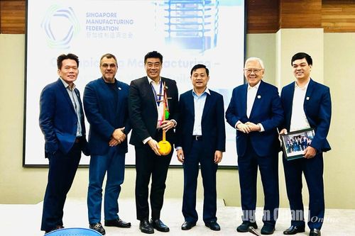 Phó Chủ tịch UBND tỉnh Nguyễn Thế Giang thăm và làm việc tại Singapore