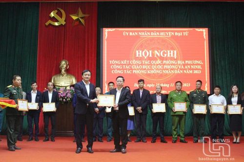 Đại Từ: Tiếp tục thực hiện tốt công tác quốc phòng địa phương