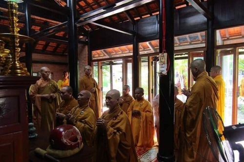Khánh Hòa: Lễ nhập kim quan Hòa thượng Thích Thiện Hạnh, viện chủ chùa Phổ Hóa