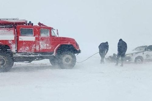 Ukraine hứng chịu đợt bão tuyết khủng khiếp