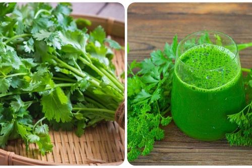 Uống nước rau mùi có tác dụng gì với sức khỏe?