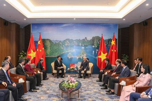 Chủ tịch Đỗ Văn Chiến tiếp đoàn đại biểu cấp cao Chính hiệp toàn quốc Trung Quốc