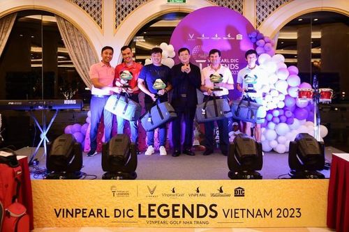 Vinpearl DIC Legends Vietnam 2023: Nhiều golf thủ Việt đạt giải kỹ thuật tại vòng Pro-Am