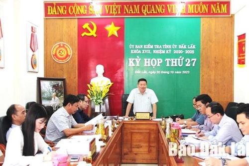Đắk Lắk kỷ luật nhiều cán bộ vi phạm