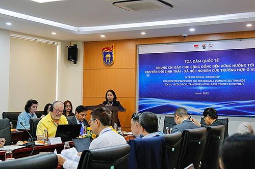 Tọa đàm quốc tế về khung chỉ báo cộng đồng bền vững hướng tới chuyển đổi sinh thái-xã hội