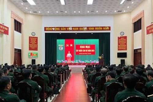 Quân khu 5: Hơn 200 cán bộ dự lớp tập huấn năm 2024
