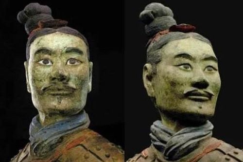 Mở mộ Tần Thủy Hoàng, thót tim thấy pho tượng đổi màu ma quái