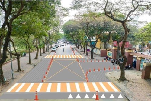 Cấm ô tô đi vào đường 19/5 tại quận Hà Đông giờ cao điểm
