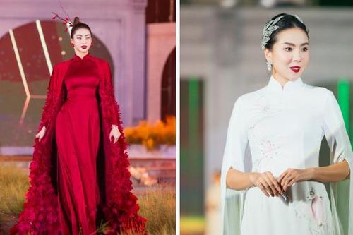 MC Mai Ngọc khoe dáng cùng Hoa hậu Lương Thùy Linh