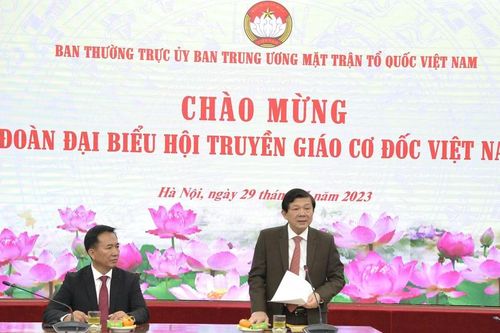 Hội Truyền giáo Cơ đốc Việt Nam đóng góp vào xây dựng khối đại đoàn kết