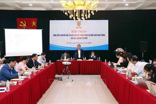 Thúc đẩy chuyển đổi số báo chí, phục vụ hiệu quả hoạt động ngành Tư pháp