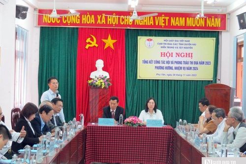 Hội Luật gia các tỉnh duyên hải miền Trung và Tây Nguyên tổng kết công tác thi đua năm 2023