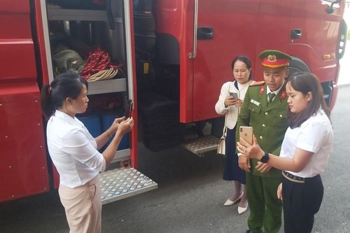 Công an huyện Bảo Thắng: Tuyên truyền trực tuyến về phòng cháy cho hơn 420 học sinh mầm non
