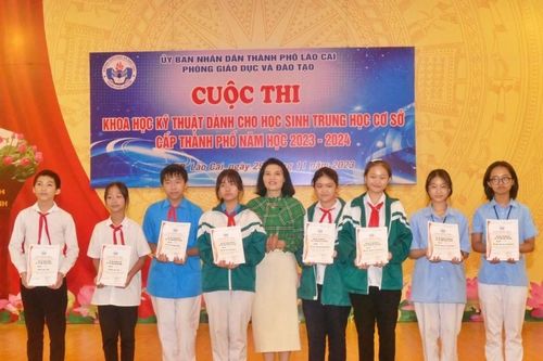 52 dự án được trao giải tại Cuộc thi Khoa học kỹ thuật cấp thành phố